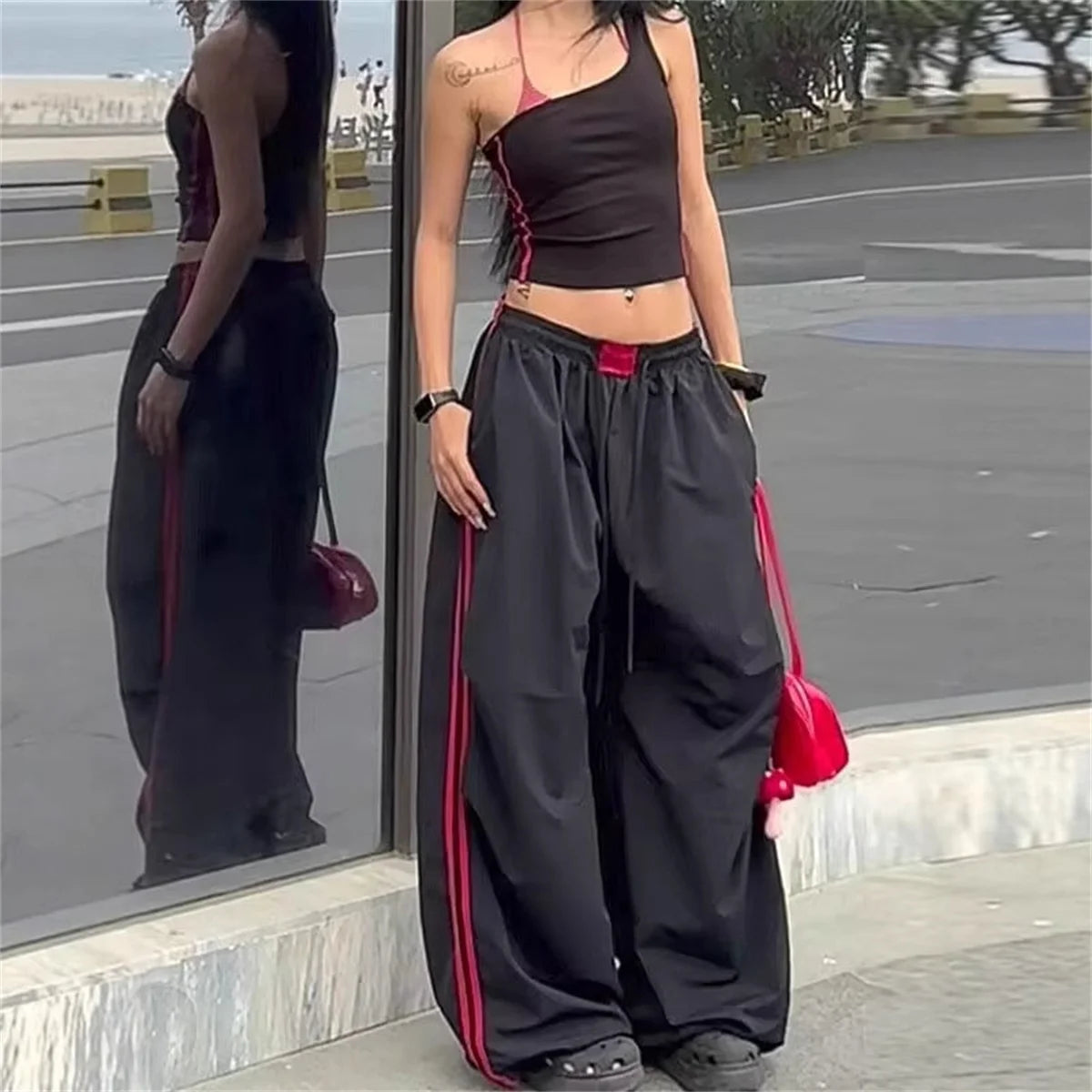 Loose Joggers Pants Women Cargo Pants
