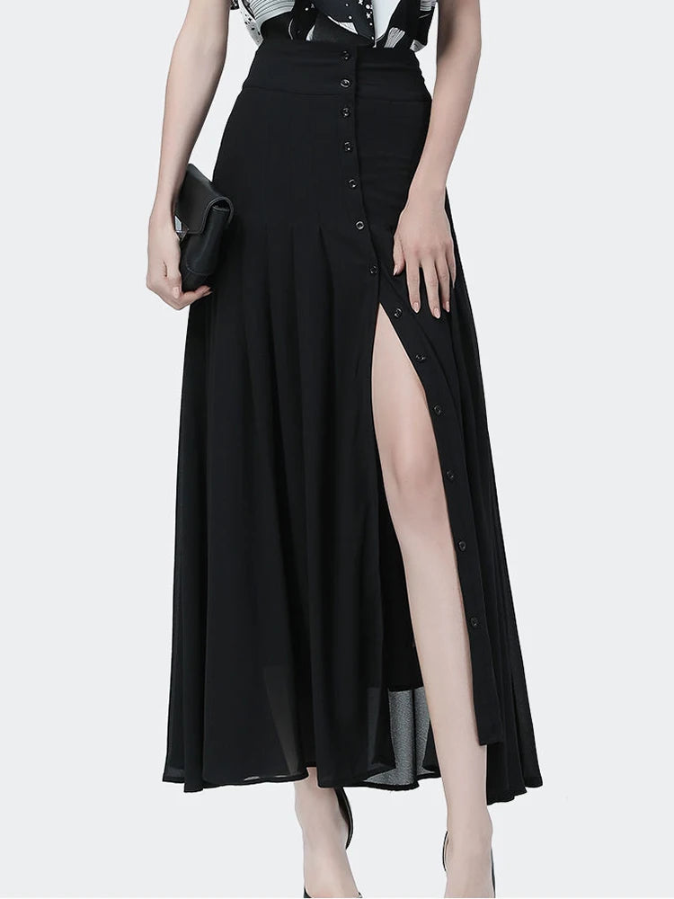Elegant Mid-length Skirt